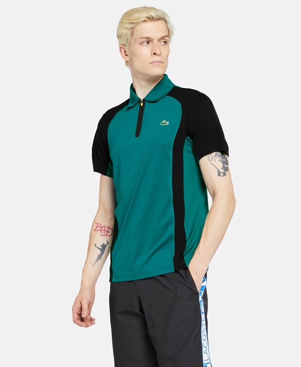 

Функциональная рубашка-поло Lacoste, цвет Caviar Black