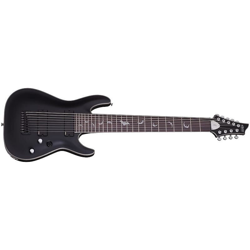 

Электрогитара Schecter 1193 Damien Platinum-9 9-String Guitar, Rosewood Fretboard, Satin Black