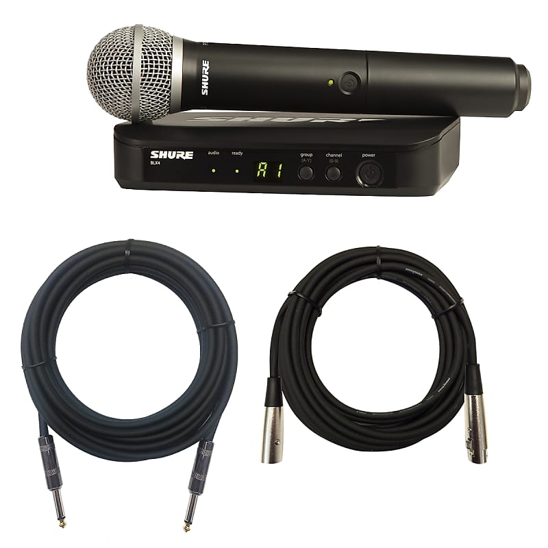 Микрофон Shure BLX24 / PG58-H10 shure blx24 b58 вокальная радиосистема