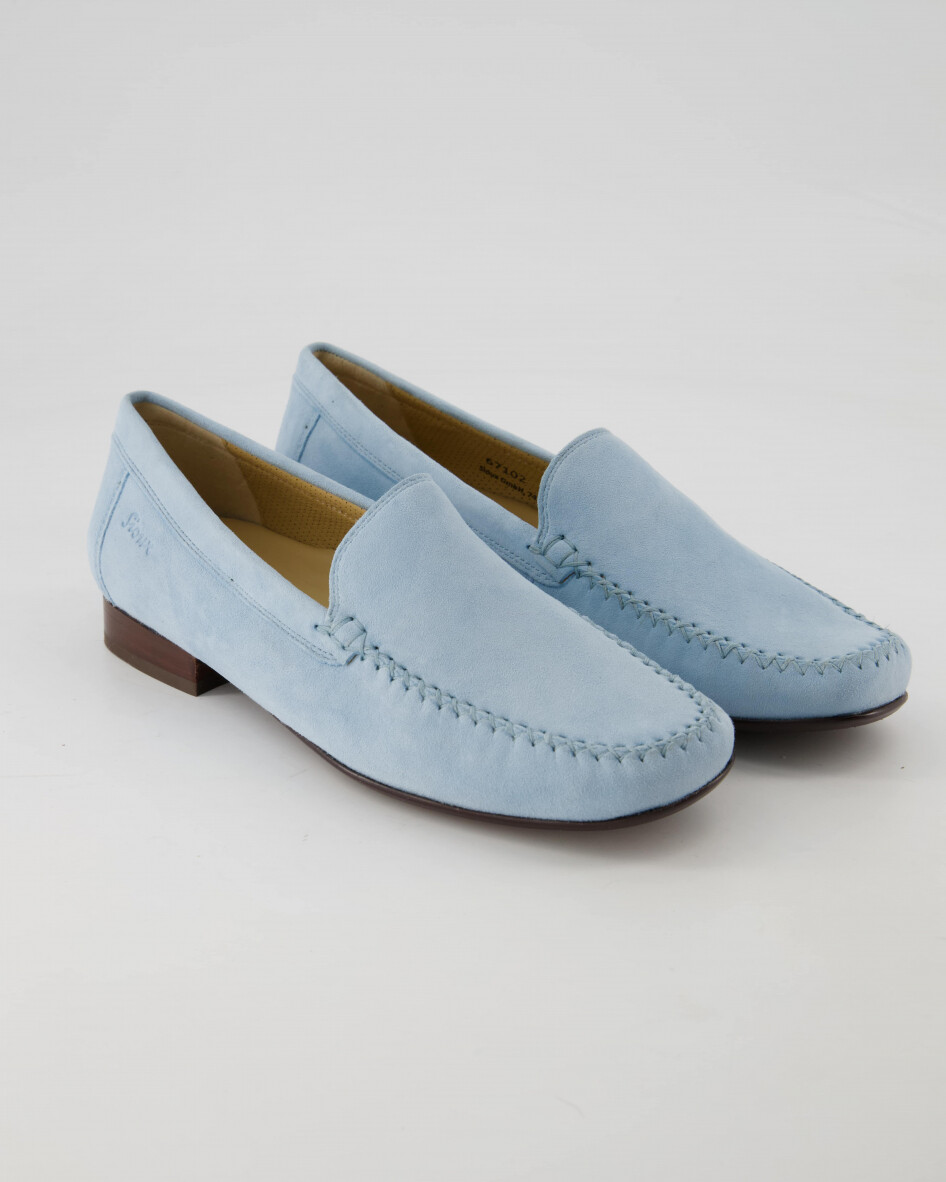 

Мокасины Sioux Slipper & Mokassins, синий