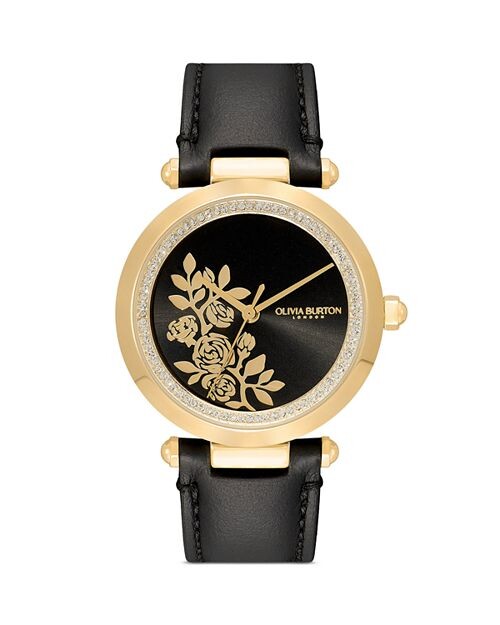

Часы Signature Floral, 34 мм Olivia Burton, цвет Black