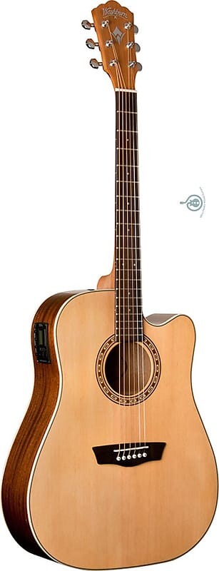 

Акустическая гитара Washburn WD7SCE Harvest Series Acoustic-Electric Dreadnought w/ Cutaway Natural