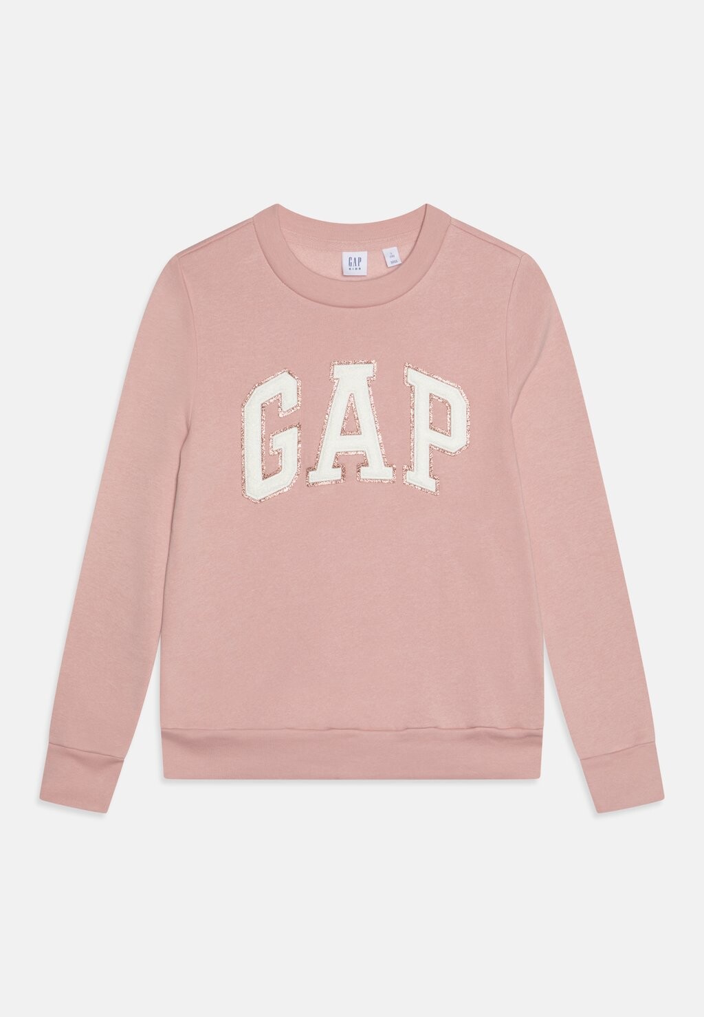 

Толстовка Crew Girls Logo GAP, цвет pink standard