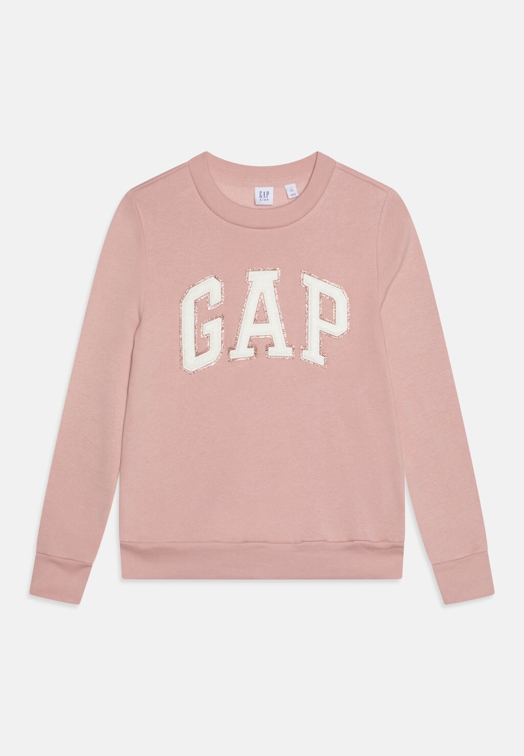 Толстовка Crew Girls Logo GAP, цвет pink standard