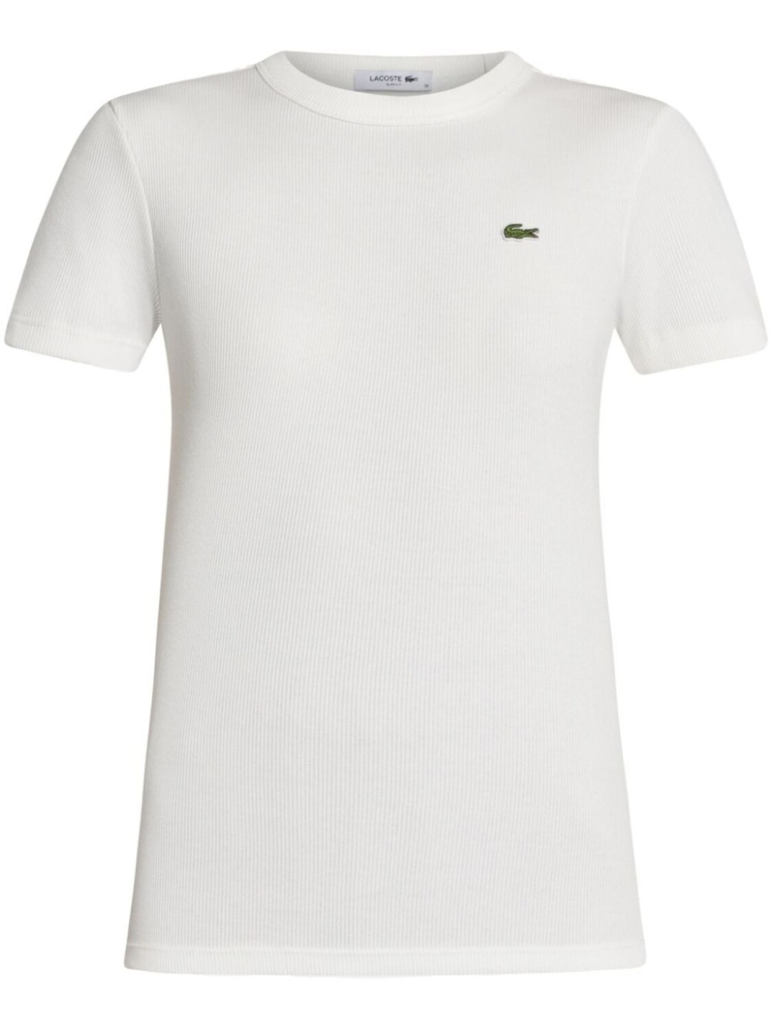 

Lacoste футболка с нашивкой-логотипом, белый