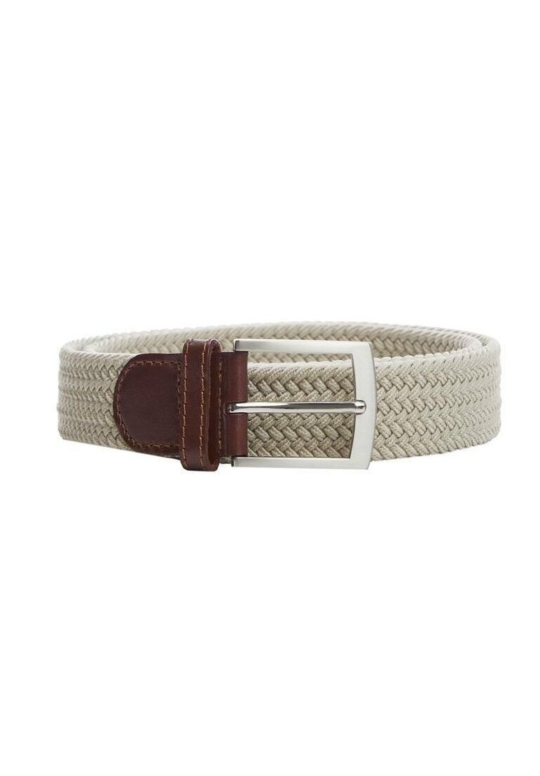 

Плетеный ремень ELASTIC Mango, цвет beige