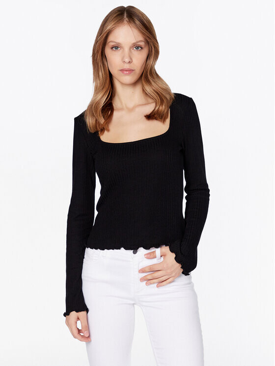 

Блуза стандартного кроя Gina Tricot, черный