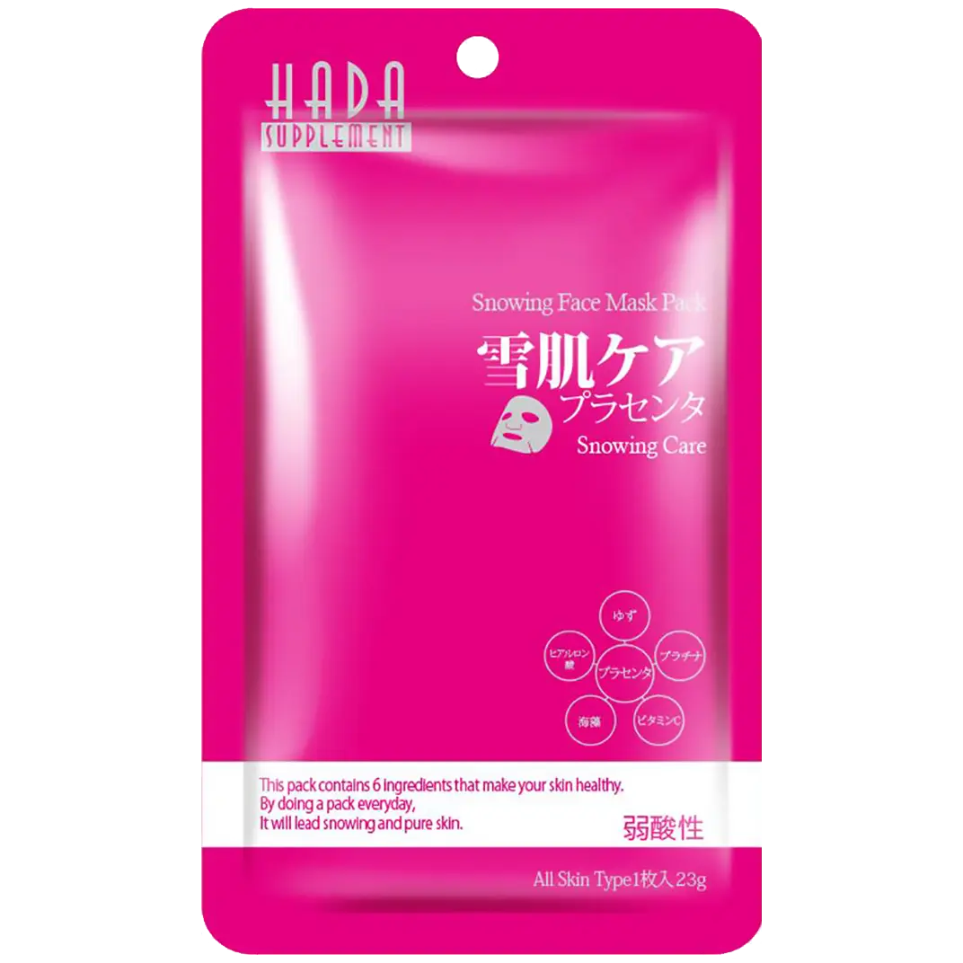 

Mitomo Hada регенерирующая маска для лица, 1 шт.