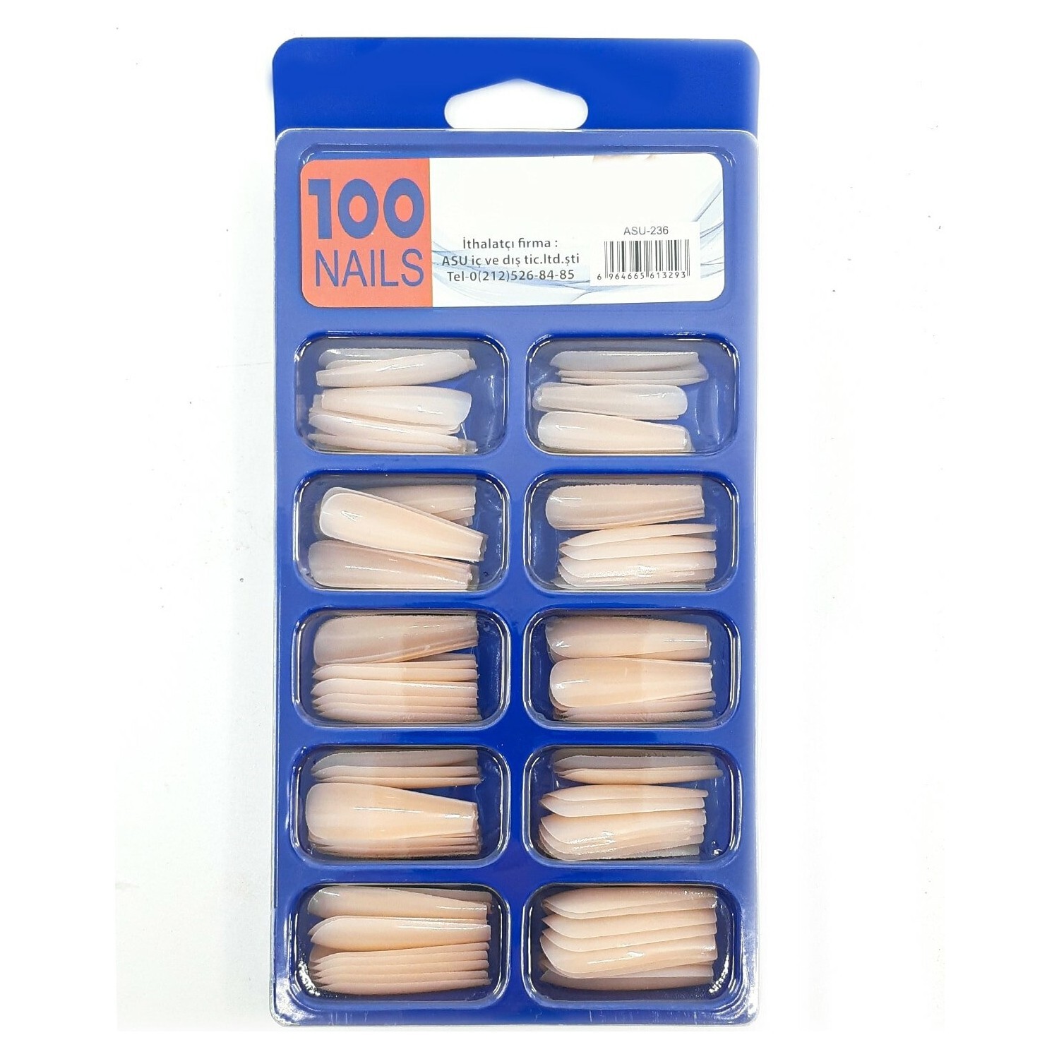 

Ocean Denture Nail 100 Lu Ballerina ASU-236 Ten