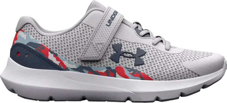 

Кроссовки Under Armour Surge 3 PS Halo Grey Red Camo, серый