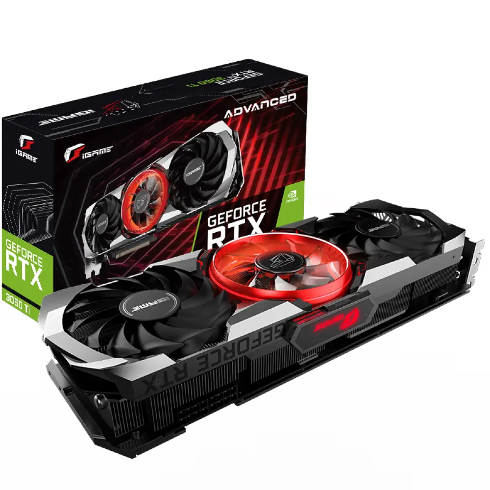

Видеокарта Colorful iGame Gaming GeForce RTX 3060 Ti Advanced OC G6