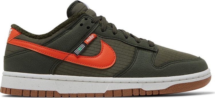 Кроссовки Nike Dunk Low Next Nature 'Toasty - Sequoia', зеленый - фото