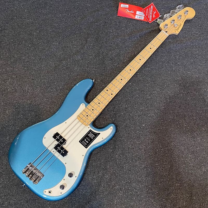 

Fender Player Precision Bass MN Maple 2021 Tidepool #MX21208860 9lb 6.6 oz Player Precision Bass with Maple Fretboard