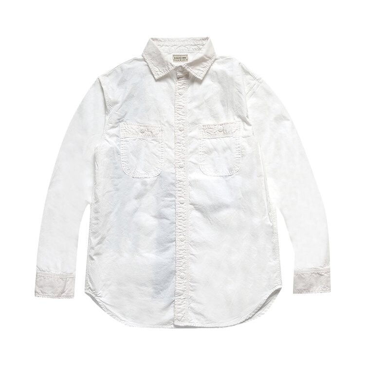

Рубашка Kapital Ox Kountry Work Shirt 'White', белый