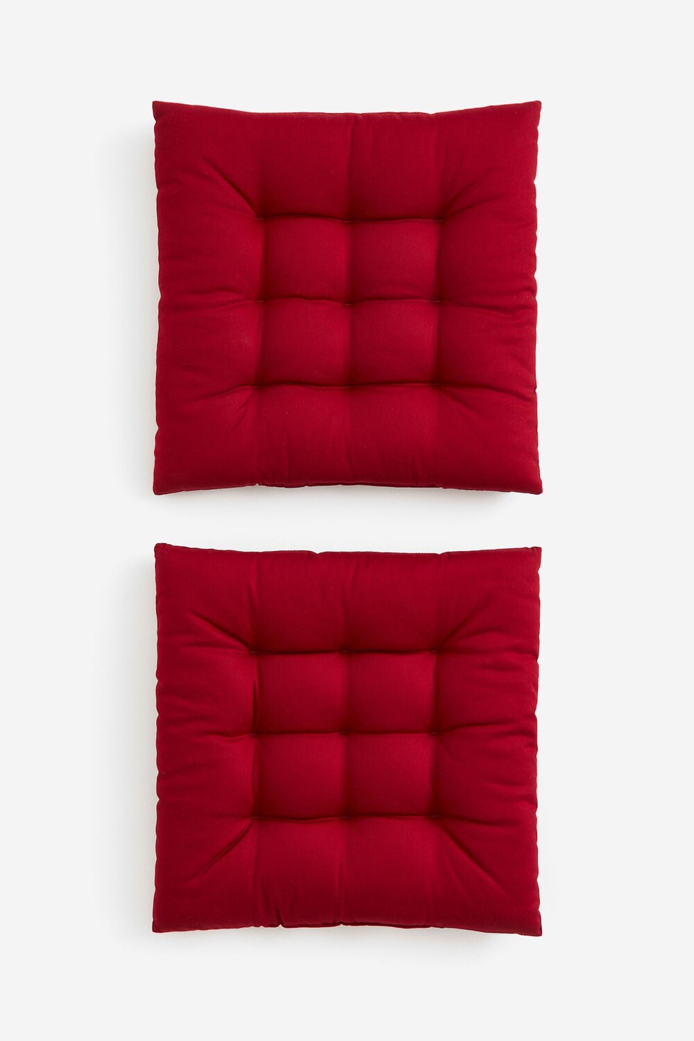 

Подушки на стул H&M Home Cotton, 2 предмета, красный