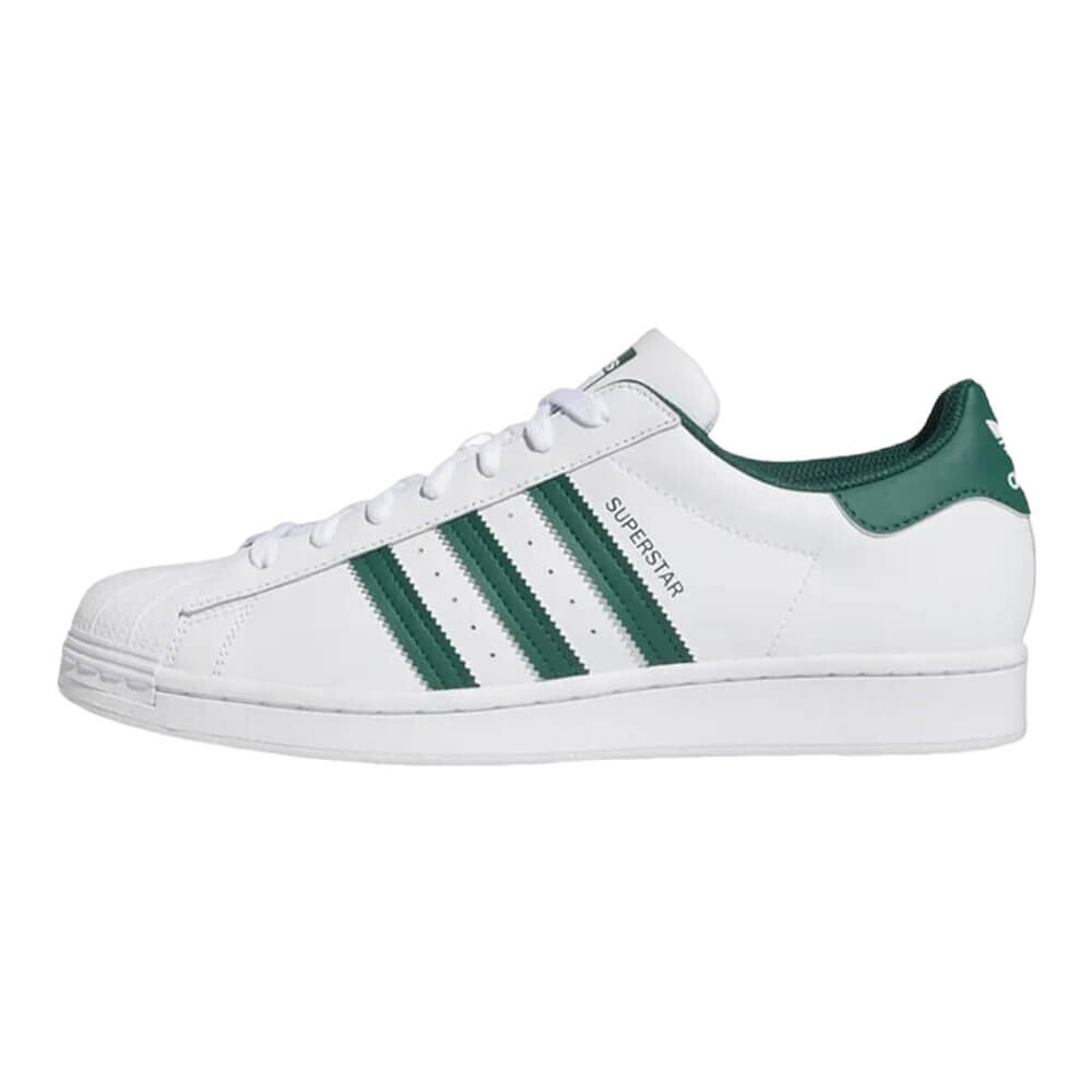 

Кеды Adidas Superstar, белый/зеленый