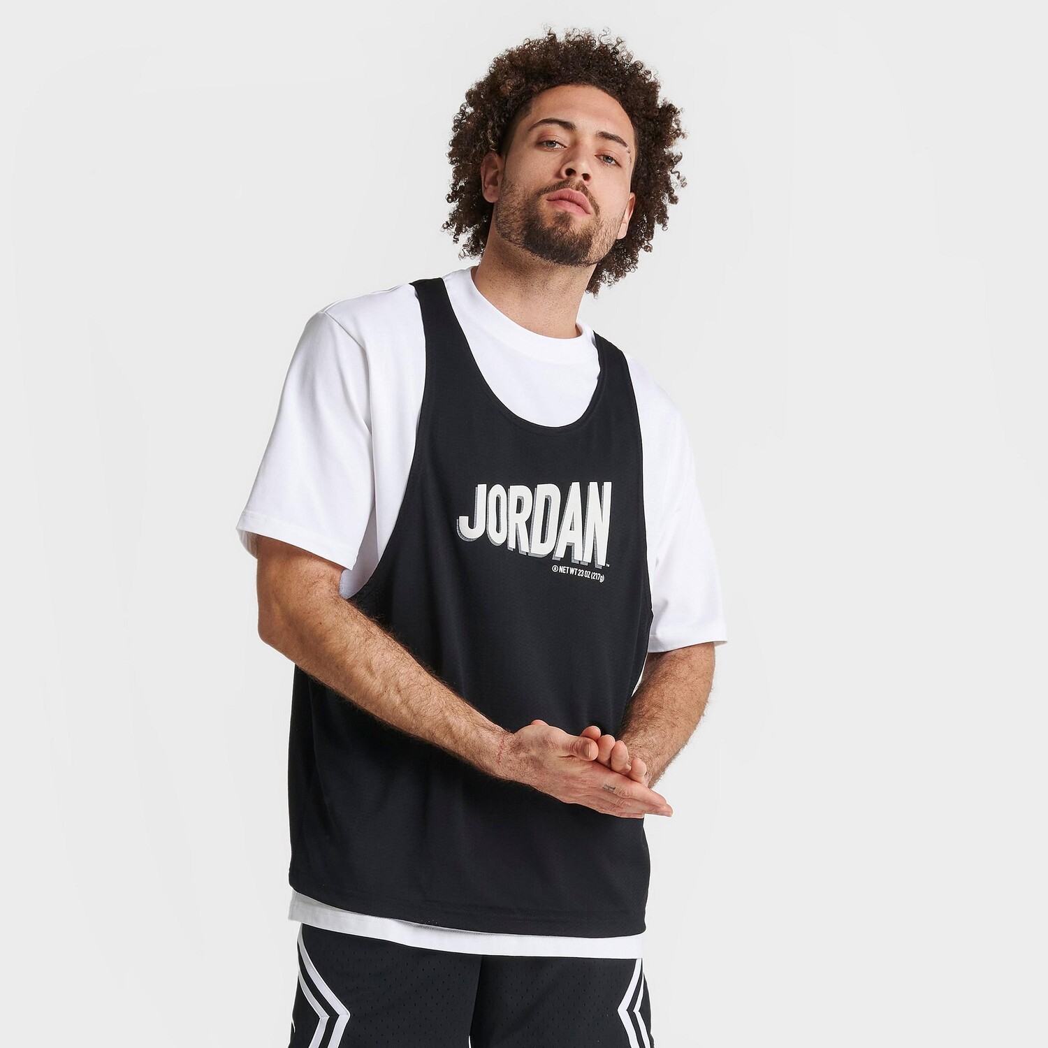 

Мужская многослойная футболка Jordan Flight MVP, черный