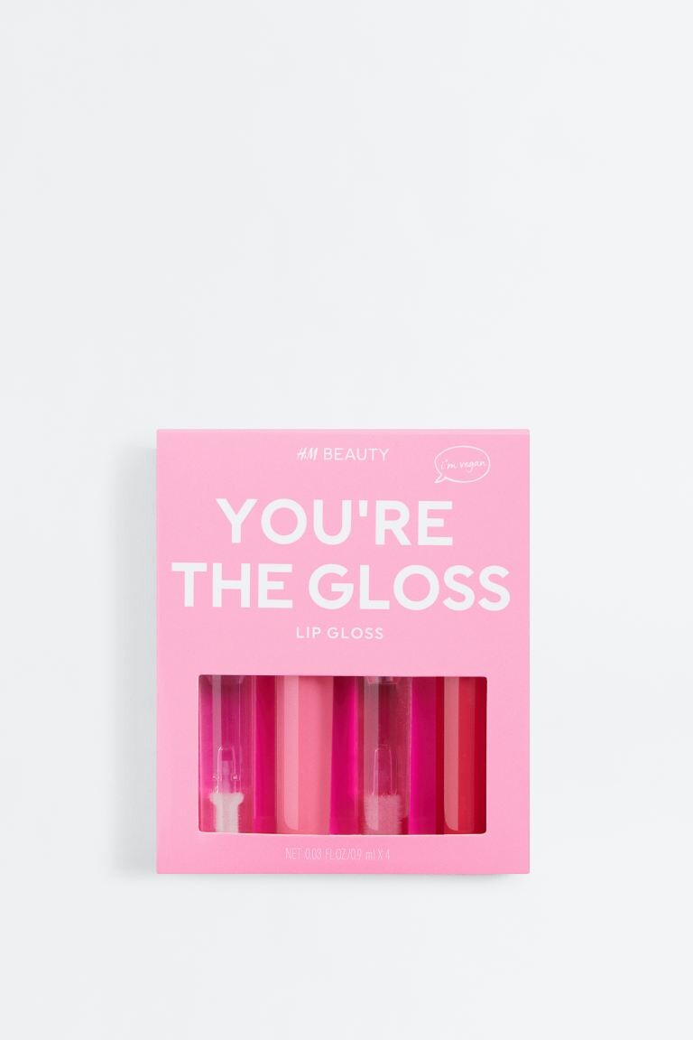 

Блеск для губ 4 шт. H&M, оттенок You're the Gloss
