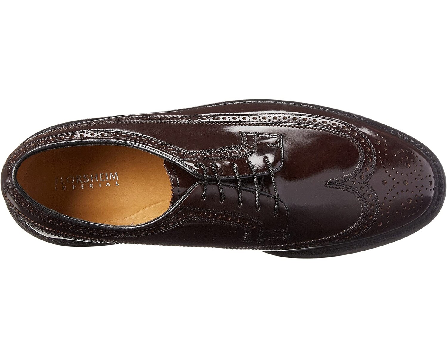 

Оксфорды Kenmoor Wingtip Oxford Florsheim, бургундский теленок