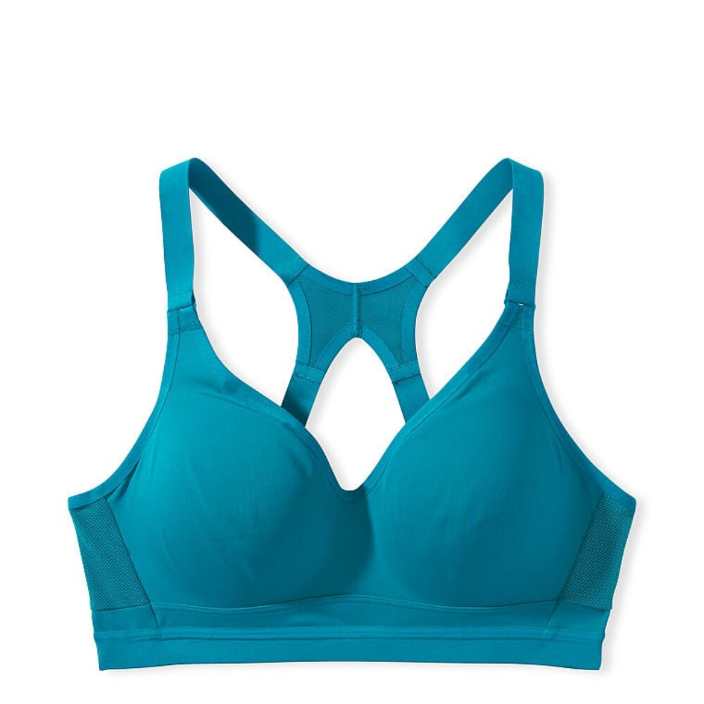 

Спортивный бюстгальтер Victoria's Secret Incredible Plunge Sports, бирюзовый