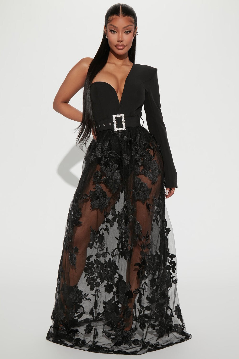 

Платье Fashion Nova BD3034, черный