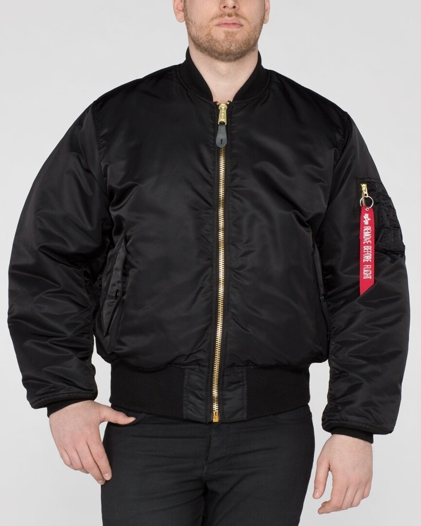

Куртка Alpha Industries MA-1, черная