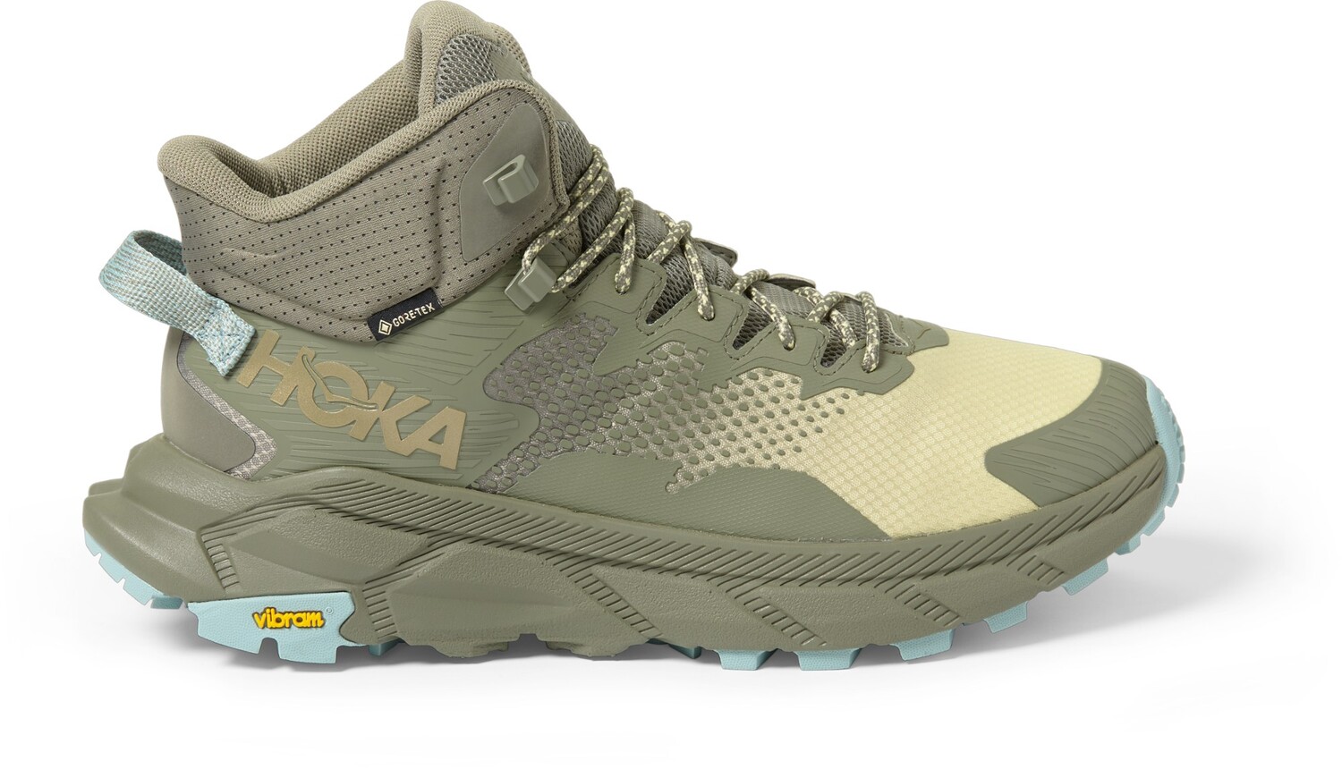 

Походные ботинки Trail Code GTX — мужские HOKA, зеленый