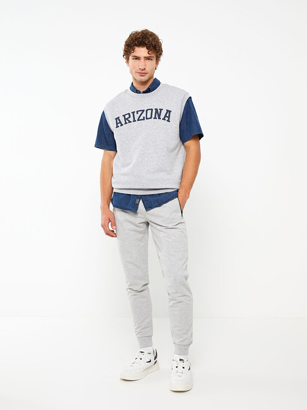 

Мужские спортивные штаны Slim Fit Jogger LCW Casual