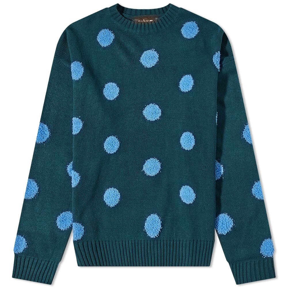 

Джемпер Brain Dead Polka Pile Crew Knit, Синий