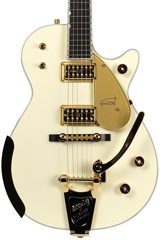 

Новый Gretsch G6134T-58 Vintage Select '58 Penguin Vintage White Nitro Lacquery Finish