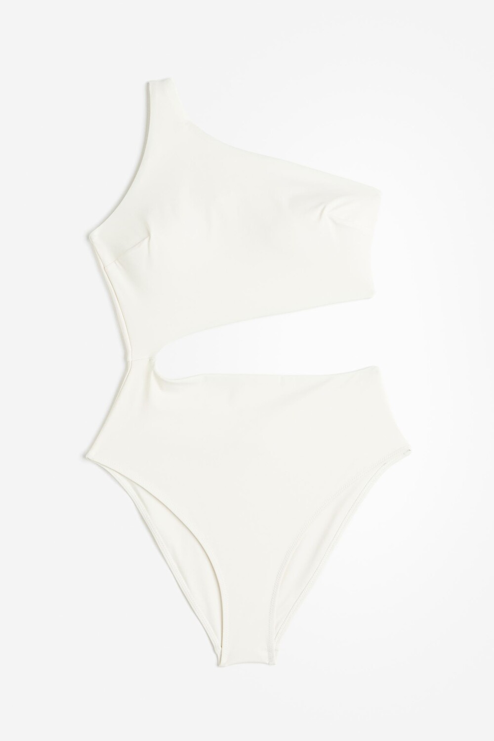 

Купальник H&M Padded-cup High-leg, кремовый
