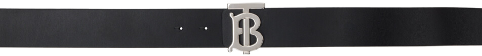 

Черный двусторонний ремень TB Burberry