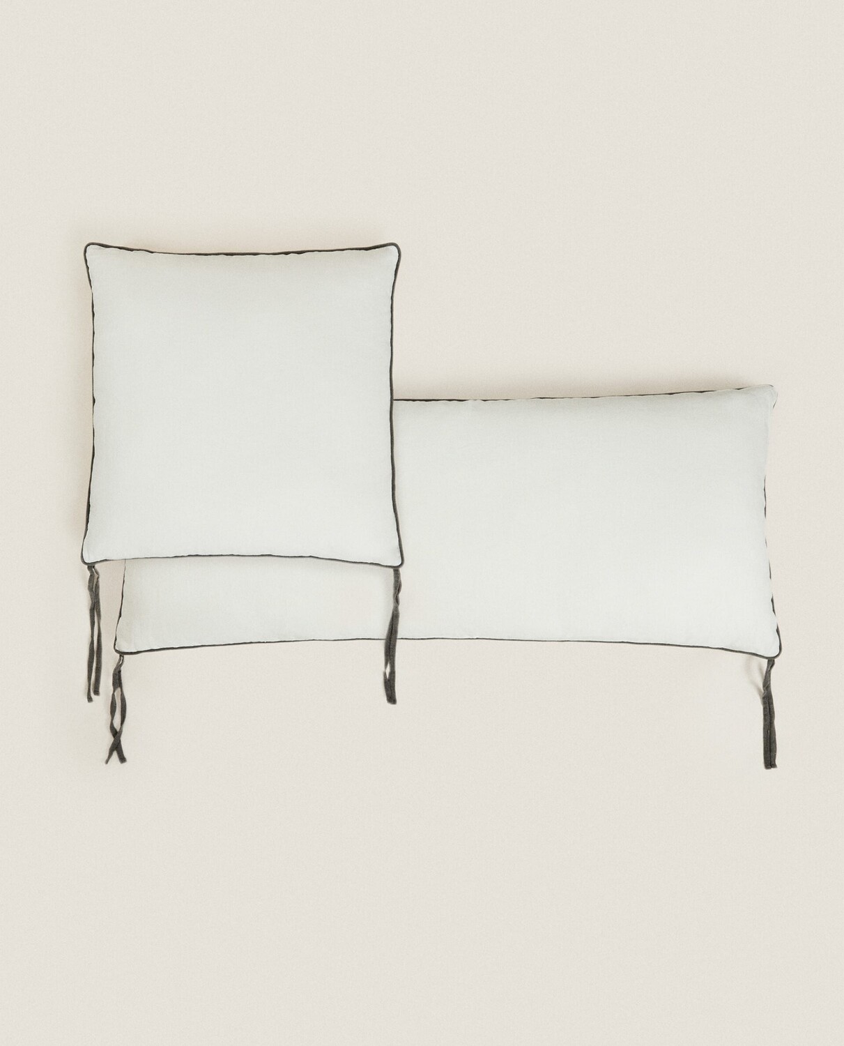 

Подушка для сиденья Zara Home Linen Seat, белый