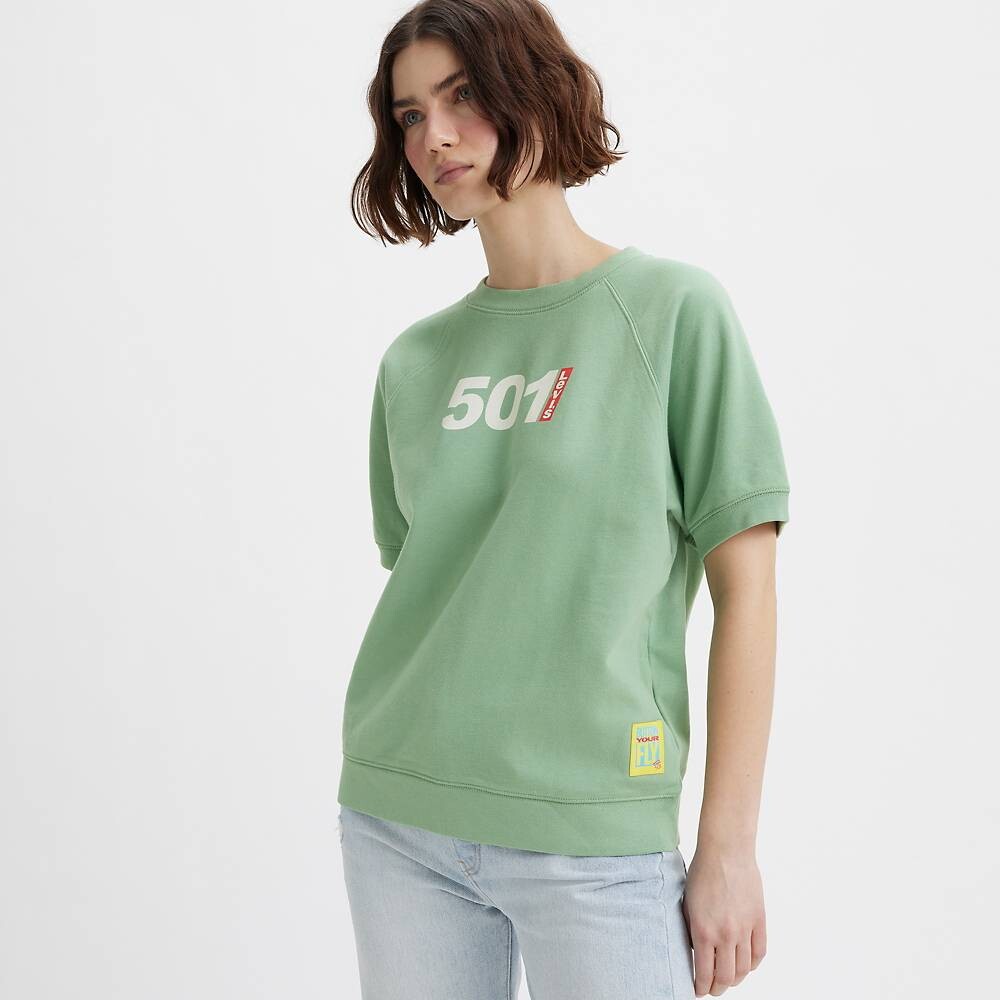 

Толстовка женская Levi's, зеленый