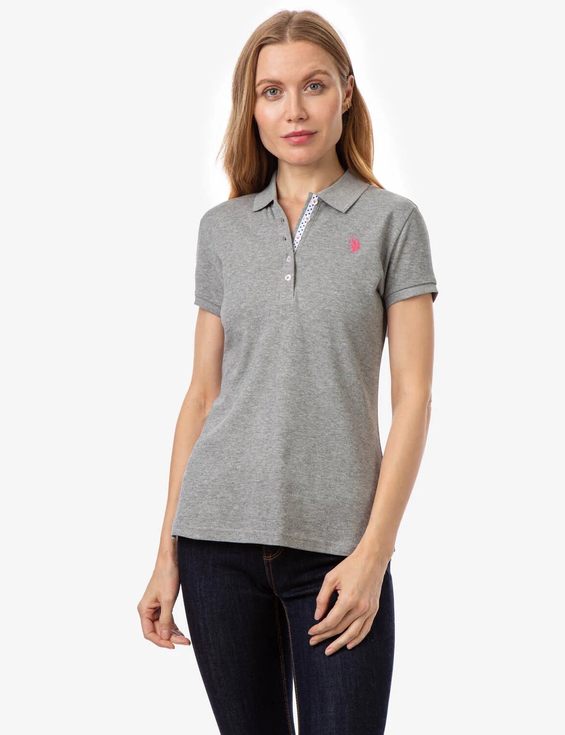 

Рубашка-поло U.S. Polo Assn., серый