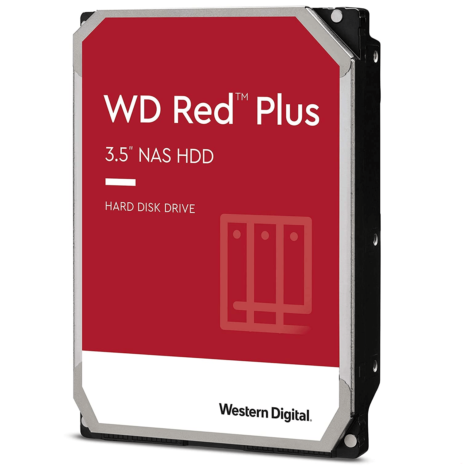 Жесткий диск WD Original SATA-III 10Tb NAS Red Plus 3.5" WD101EFAX - WD101EFBX - фото