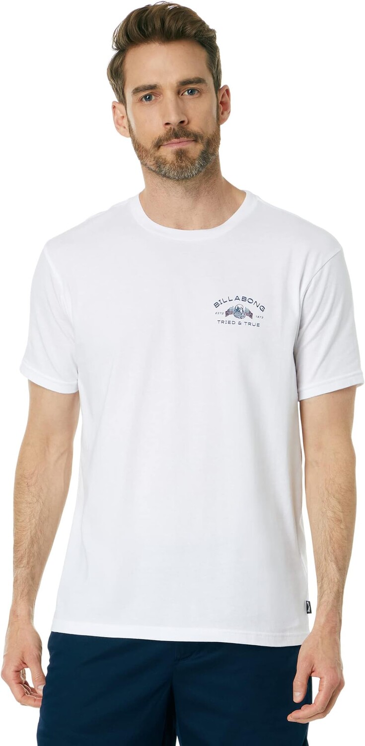 

Футболка One Nation с короткими рукавами Billabong, белый