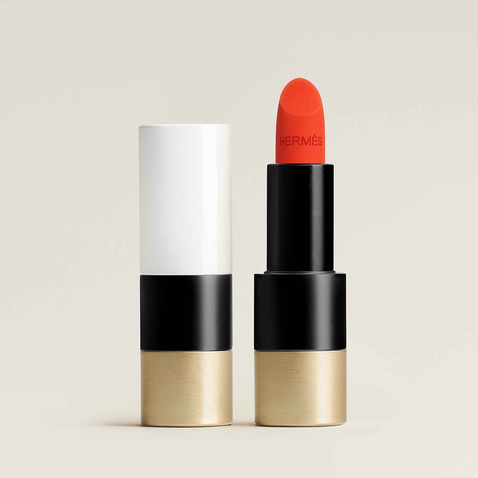 Матовая губная помада Hermès Rouge Matte, тон 53 Rouge Orange, 3,5 г –  заказать из-за рубежа в «CDEK.Shopping»