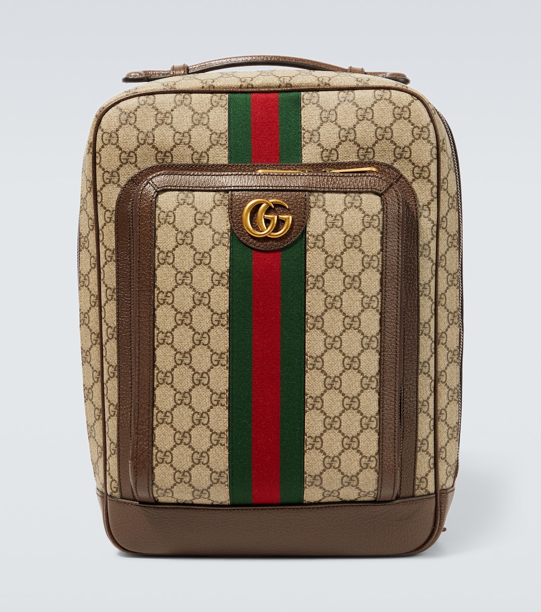 Рюкзак Gucci Ophidia Gg Medium Canvas, коричневый цена и фото