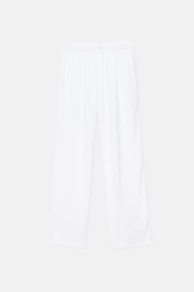 

Брюки Pull&Bear Rustic, белый