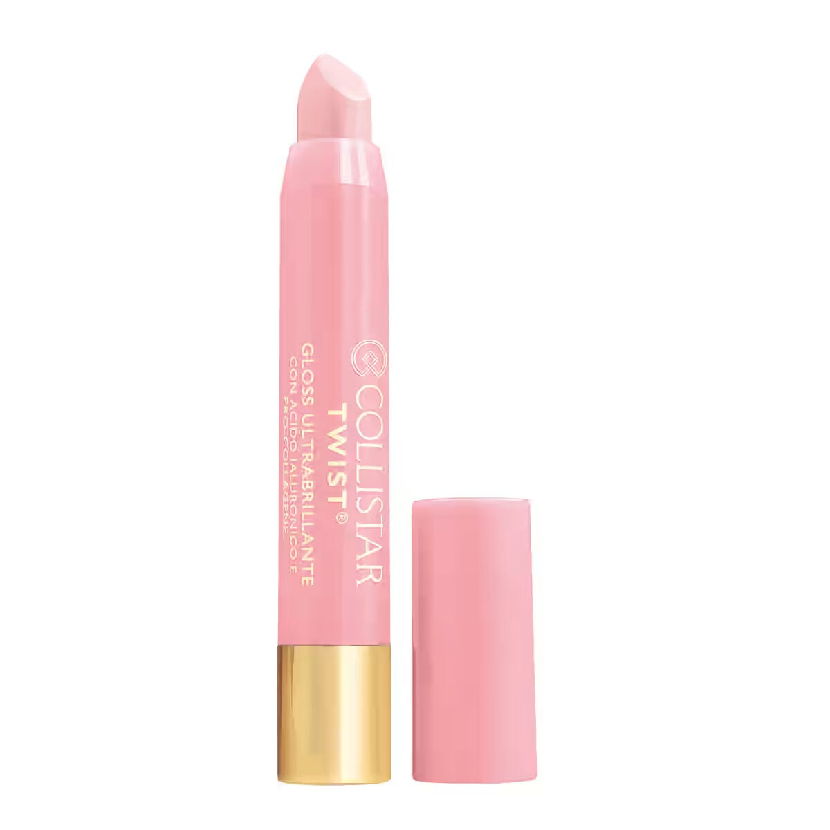 

Collistar Блеск для губ Twist Ultra Shiny Lip Gloss с гиалуроновой кислотой 201 Прозрачный горошек 2,5мл