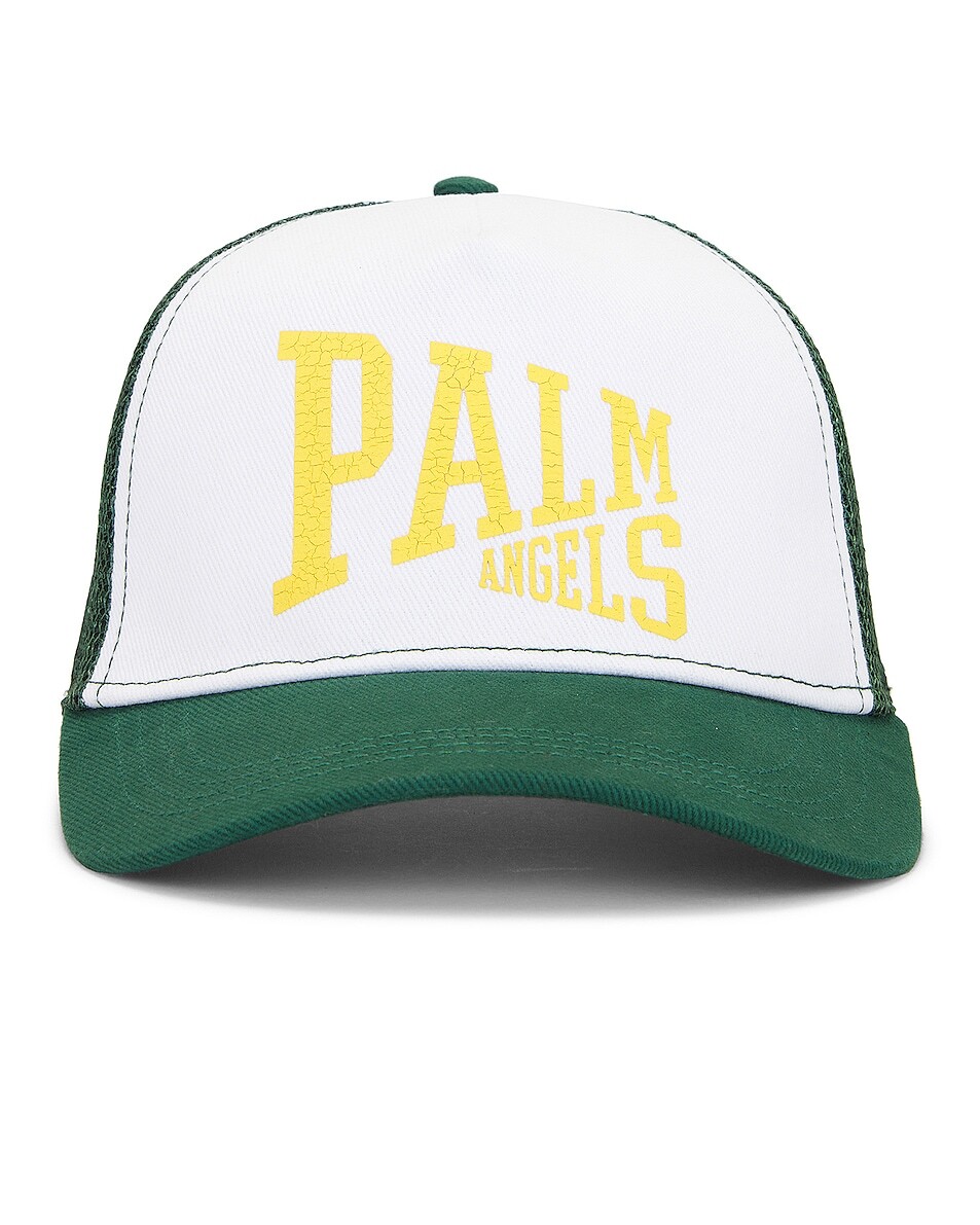 

Кепка Palm Angels Pa League Trucker, зеленый