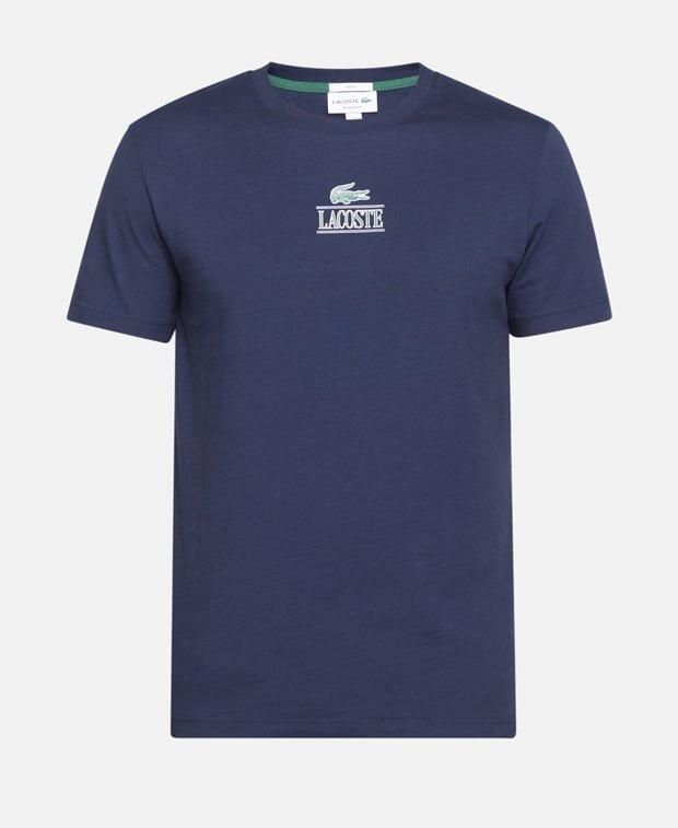 

Футболка Lacoste, темно-синий