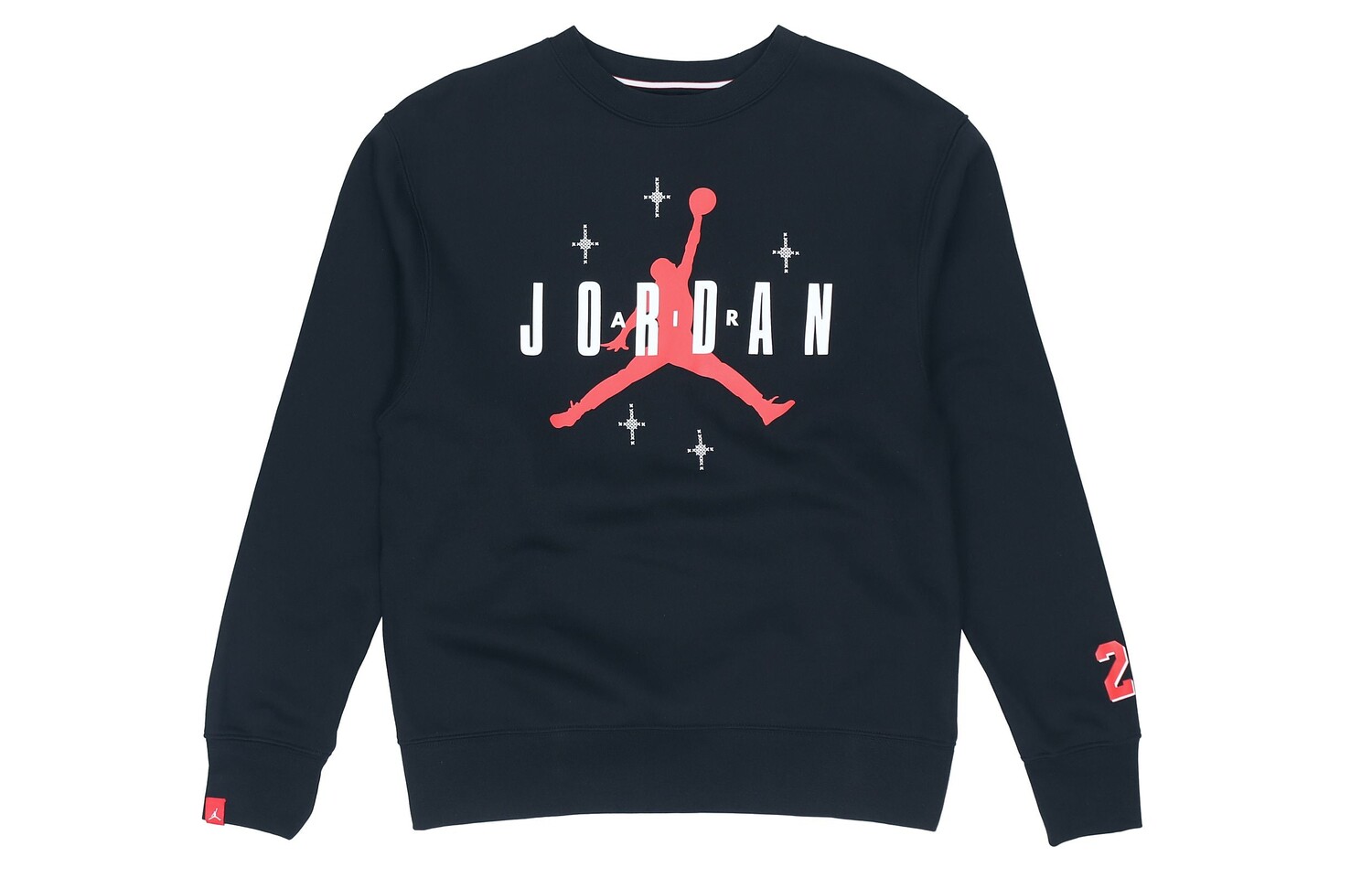 

Толстовка Air Jordan Hedging Black с круглым вырезом, черный