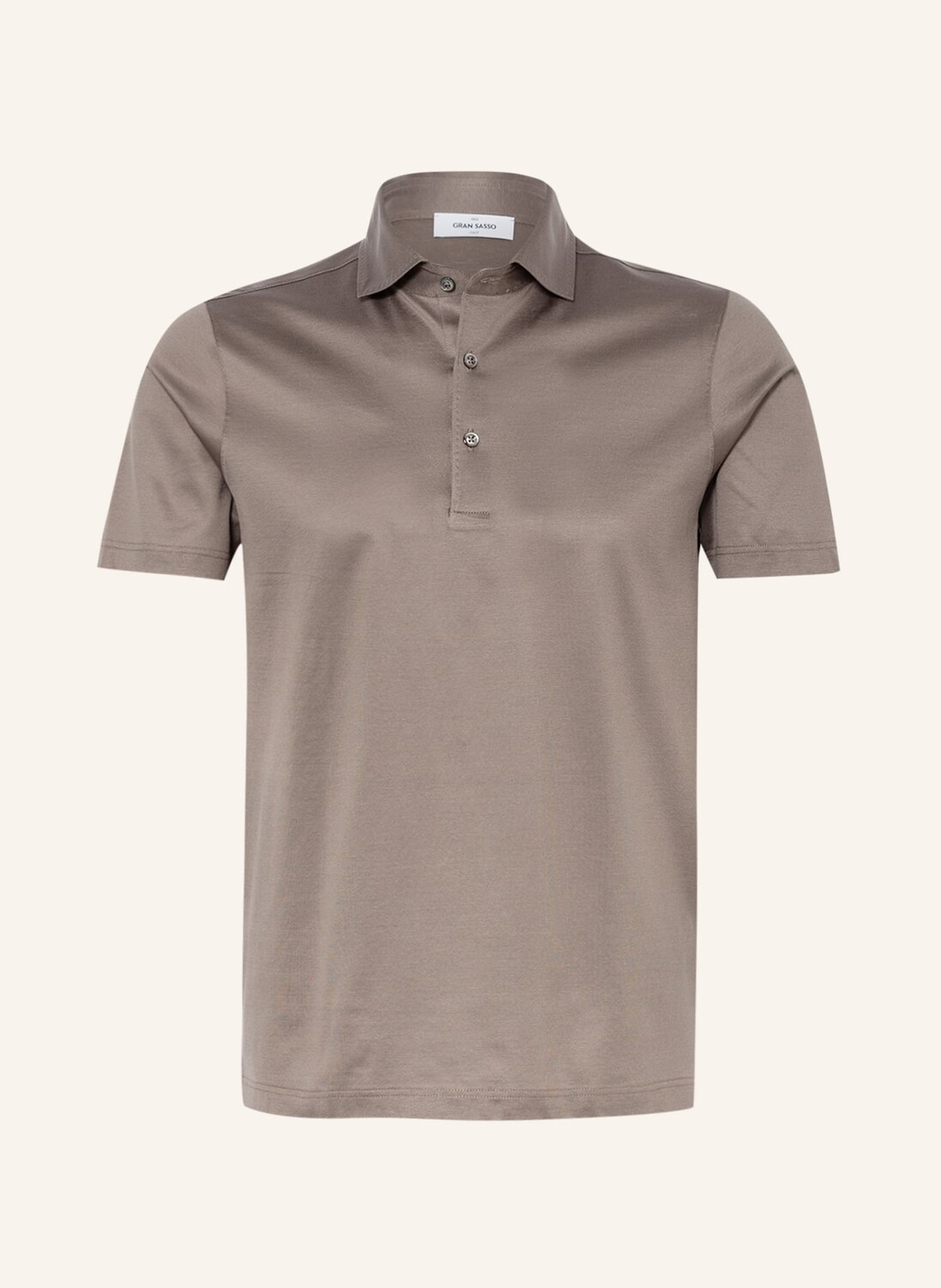 

Рубашка поло GRAN SASSO Jersey, серо-коричневый