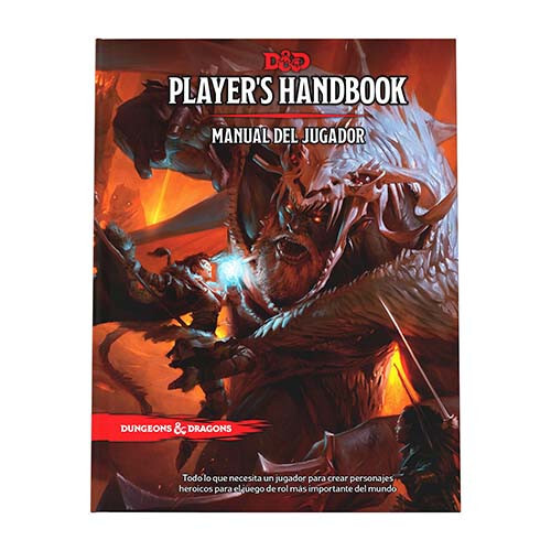 

Ролевая игра Wizards of the Coast D&D 5E RPG: Player's Handbook / Manual del Jugador (Spanish)