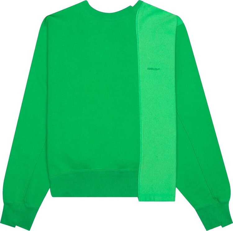 

Толстовка Ambush Mix Sweatshirt 'Green', зеленый