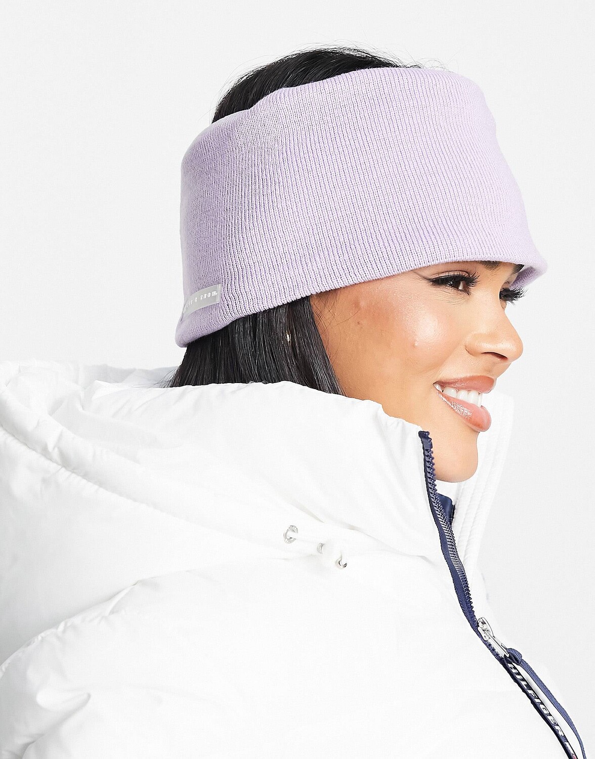

Сиреневая лыжная повязка на голову ASOS 4505
