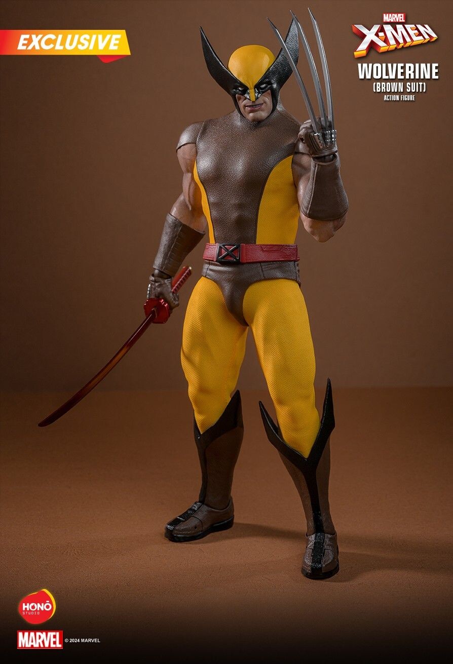 

Фигурка Honō Studio X-Men Wolverine (Brown Suit) Action Figure) 1:6, 28,5 см