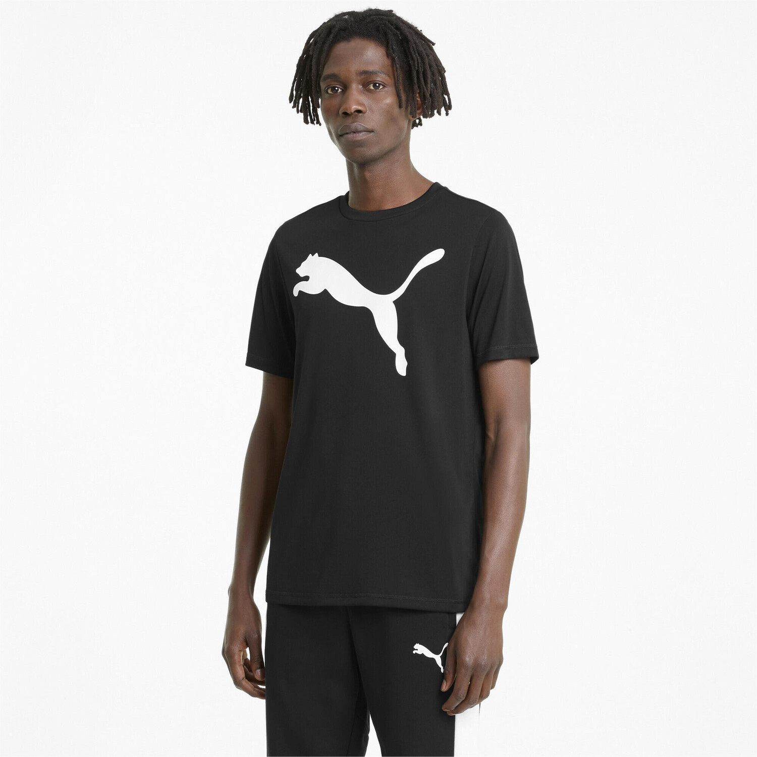 

Мужская футболка Puma Essentials Big Logo, черно-белый